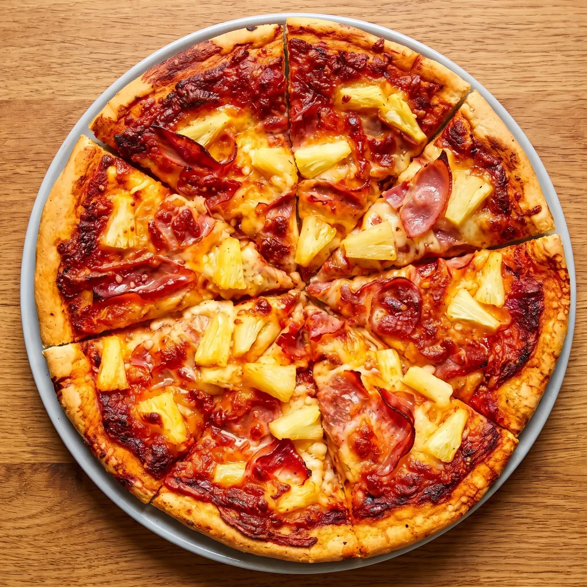 Large pepperoni pizza loaded with toppings at Kings Pizza And Wings in downtown Hamilton